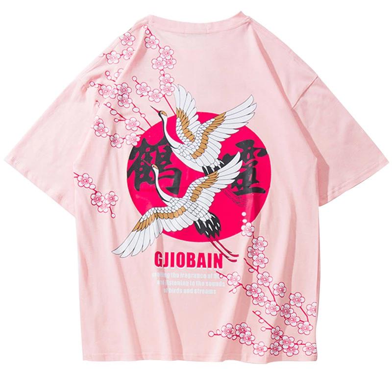 Chinese Crane Flowers T-Shirt