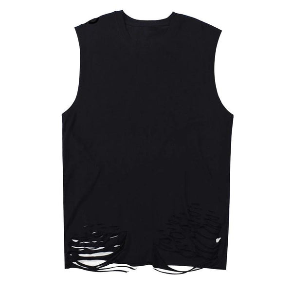 Ripped Destroyed Vest Tank