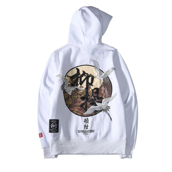 Japanese Cranes Hoodies