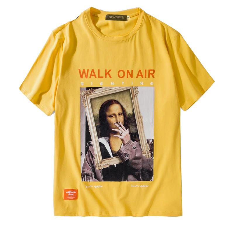 Smoking Mona Lisa T-Shirt