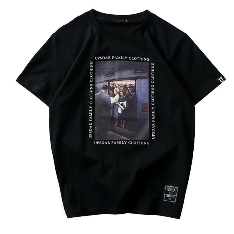 Vintage Painting Printed T-Shirt